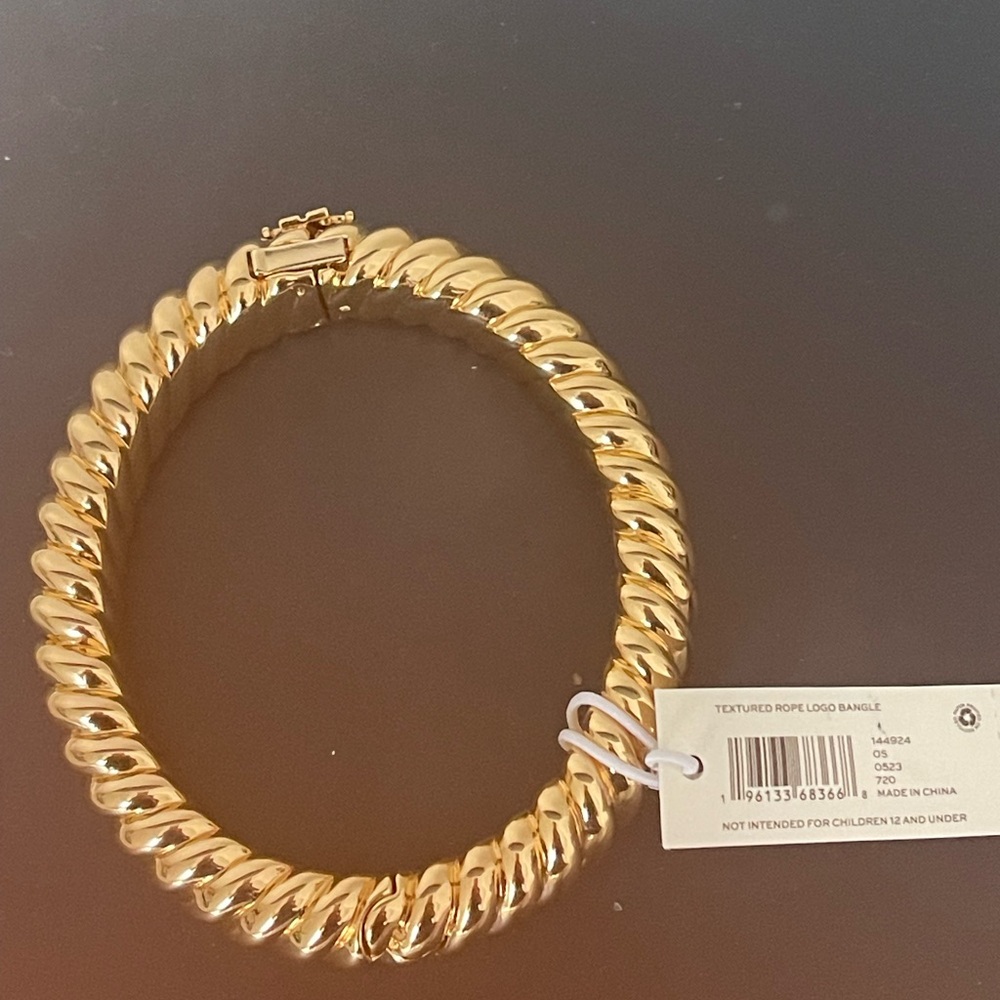 Tory Burch Gold Chunky Bracelet